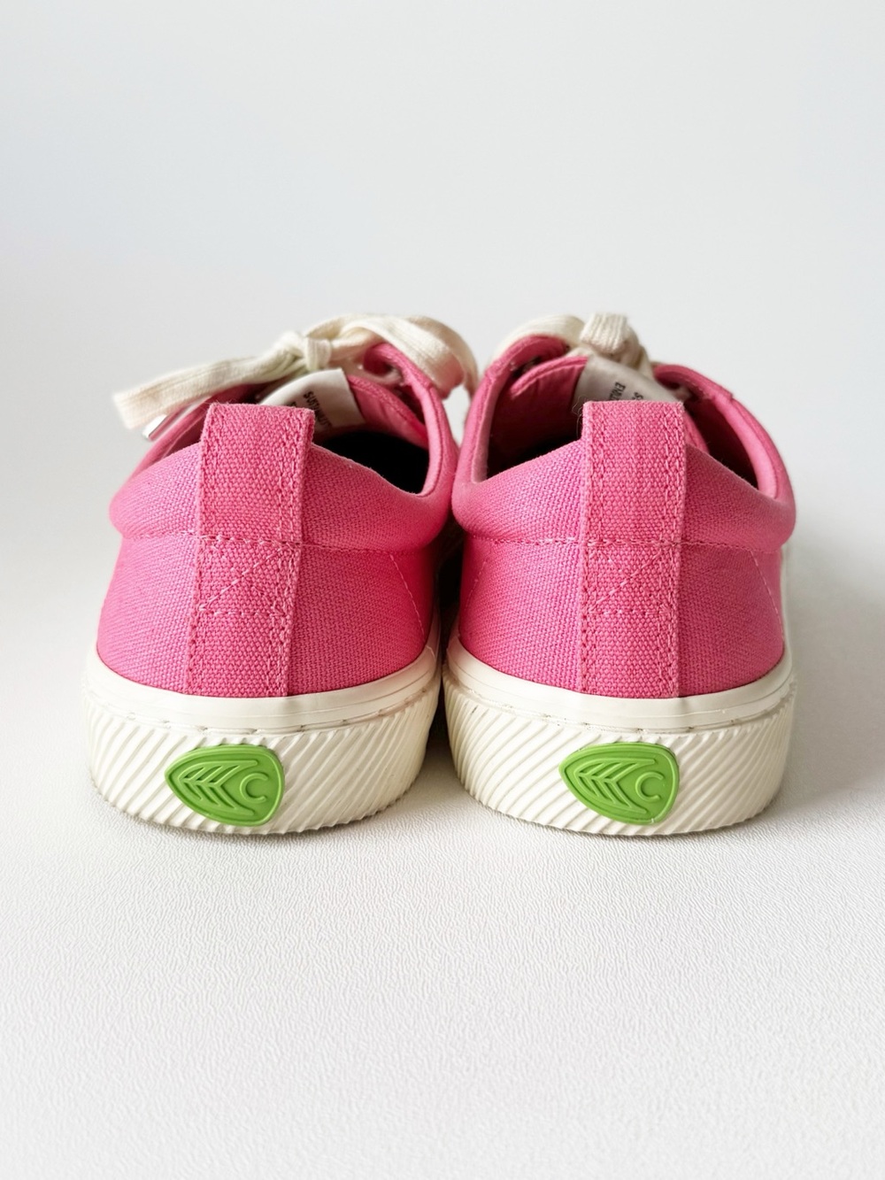 Cariuma OCA Low Pink Lemonade Canvas Sneaker | 10 - Picture 6 of 11